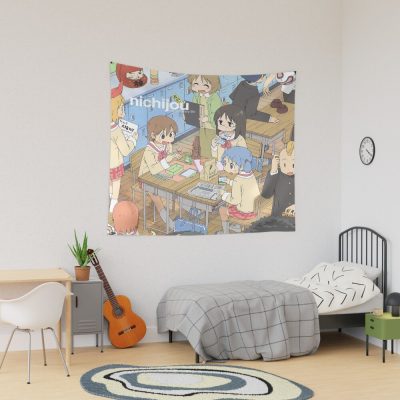 Official Nichijou Logo Tapestry