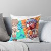 Nichijou Best Friends (mio & Yuuko) Throw Pillow