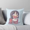 Nichijou Nano Robot Meme Throw Pillow