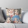 Nichijou Manga Cover Throw Pillow