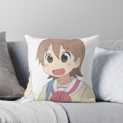 Nichijou Yuuko Aioi Classic Throw Pillow