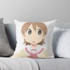 Nichijou Yuuko With Bird Throw Pillow