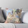 Official Nichijou Logo Throw Pillow